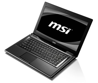 MSI FX400 Multimedia Notebook with THX Surround Sound