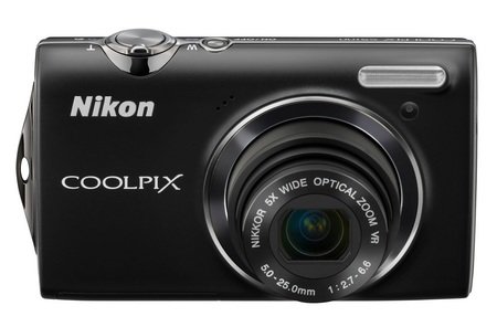 Nikon CoolPix S5100 Point-and-Shoot Camera with 720p Video black