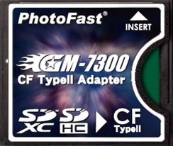 PhotoFast GM-7300 SDXC-to-CF Adapter PhotoFast GM-7300 SDXC-to-CF Adapter