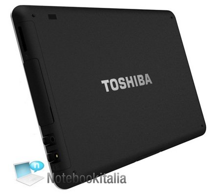 Toshiba Tablet Folio 100 runs Android 2.2 with Tegra 2 back Toshiba Tablet Folio 100 runs Android 2.2 with Tegra 2 back