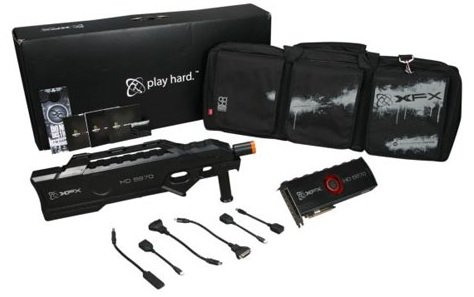 XFX Radeon HD5970 Limited Black Edition package XFX Radeon HD5970 Limited Black Edition package