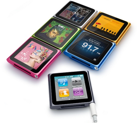Apple iPod nano 6G gets Touchscreen
