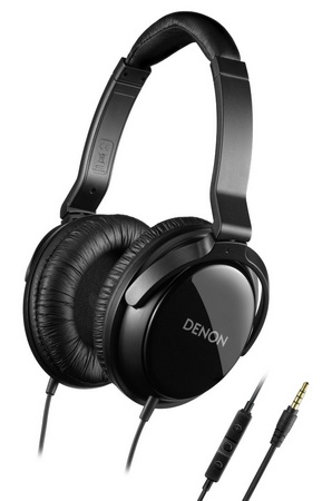 Denon AH-D310R Mobile Elite over ear headphones iphone