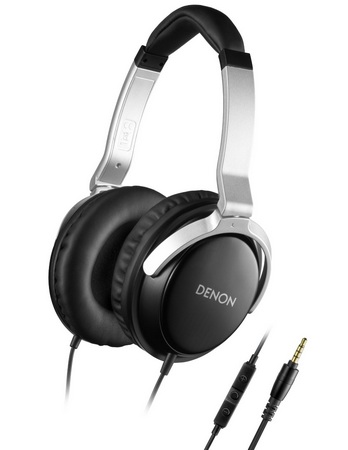 Denon AH-D510R Mobile Elite over ear headphones iphone