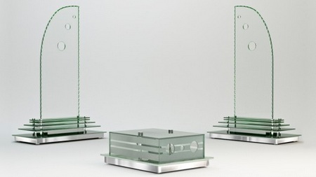 Greensound Serac Series Glass Speakers