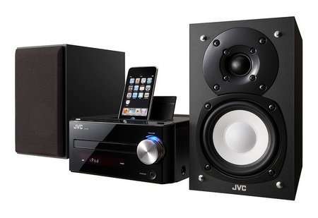 JVC UX-J51 CD Micro Audio System with iPod dock