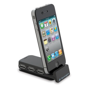 Kensington PocketHub 3-Port USB and Sync with iPhone Dock
