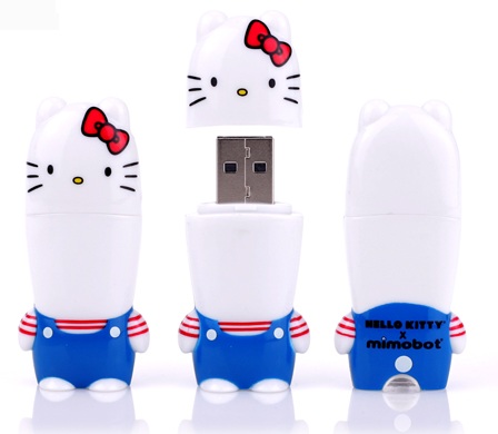 Mimoco MIMOBOT Hello Kitty USB Flash Drives