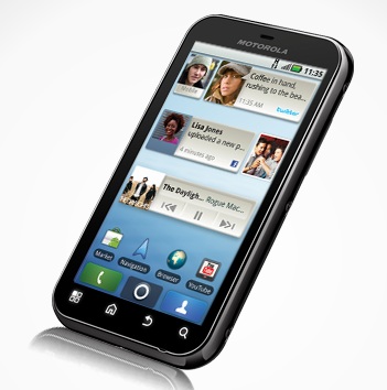 Android on Motorola Is Bringing To Europe Market Its New Defy  A Rugged Android