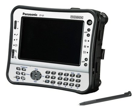 Panasonic Toughbook U1 Ultra Rugged UMPC with numeric keypad Panasonic Toughbook U1 Ultra Rugged UMPC with numeric keypad