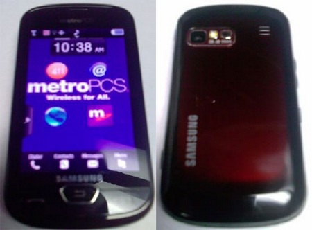 metro pcs touch screen phone. It has a touchscreen,