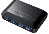 Sanwa USB-HGW410B USB 3.0 Hub