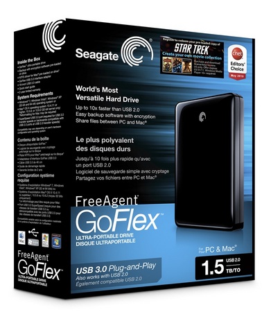 GoFlex Portable Hard drive