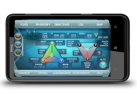 HTC HD7 4.3-inch Windows Phone 7 Smartphone 2