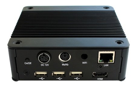 Habey BIS-6620 Ultra-compact Fanless PC back Habey BIS-6620 Ultra-compact Fanless PC back
