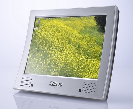 Nikon NF-300i 3D Digital Photo Frame angle