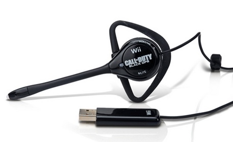 PDP Headbanger Chat Headset Call of Duty Black Ops Edition for Wii