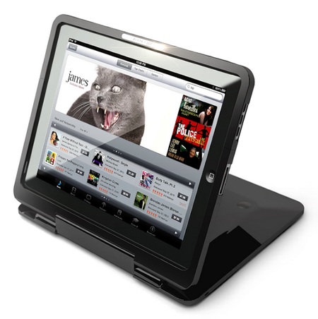 Crux Case Crux360 Clamshell-keyboard Case for iPad movie mode Crux Case Crux360 Clamshell-keyboard Case for iPad movie mode