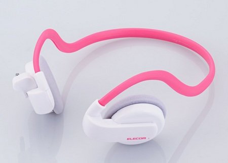 Elecom Actrail EHP-SPNBS01 Wireless Headphones for iPod Shuffle pink Elecom Actrail EHP-SPNBS01 Wireless Headphones for iPod Shuffle pink