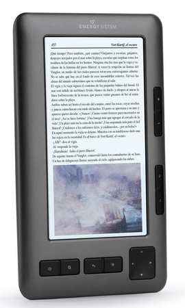 Energy Sistem Color Book 5-inch Color E-book Reader dark iron