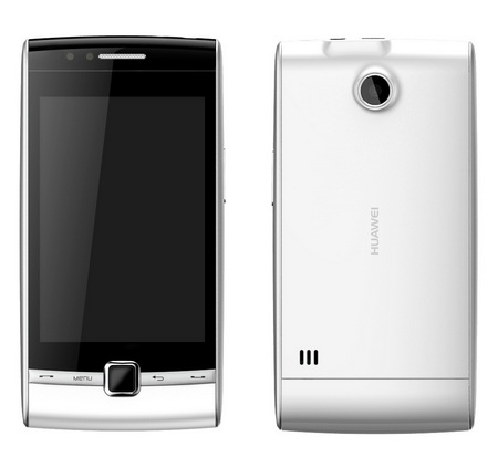 android smartphone
 on Huawei U8500 Android smartphone white