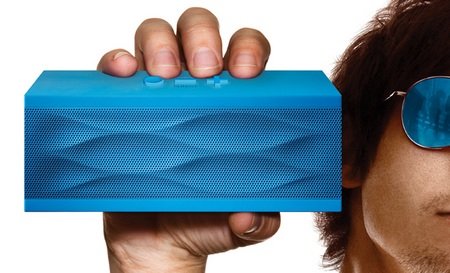 Jawbone JAMBOX Portable Bluetooth Speaker blue Jawbone JAMBOX Portable Bluetooth Speaker blue
