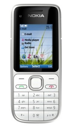 Nokia C2-01 Candybar Phone white Nokia C2-01 Candybar Phone white