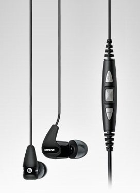 Shure SE210m+ Sound Isolating Headset with In-line Remote and Microphone 1 Shure SE210m+ Sound Isolating Headset with In-line Remote and Microphone 1