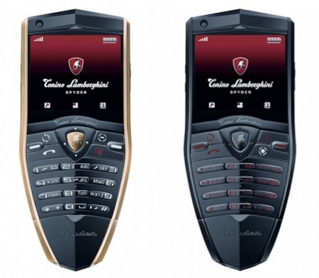 Lamborghini on Tonino Lamborghini Spyder Series Luxury Mobile Phones   Itech News Net