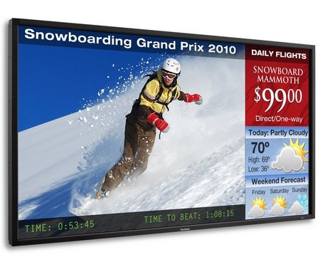 ViewSonic CD5233 Slim Bezel Commercial Display ViewSonic CD5233 Slim Bezel Commercial Display