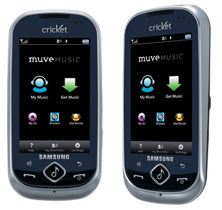 Cricket Samsung Suede SCH-r710 Music Phone