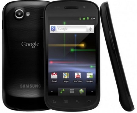 Google Nexus S by Samsung Android 2.3 Smartphone front back Google Nexus S by Samsung Android 2.3 Smartphone front back