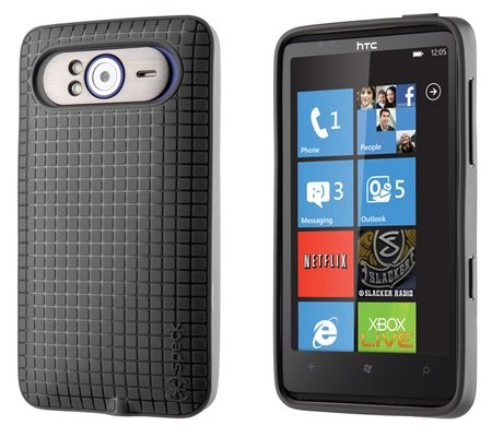 Speck PixelSkin HD for HTC HD7 black 1