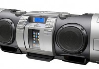 JVC RV-NB70 Kaboom! Portable Audio Boombox silver