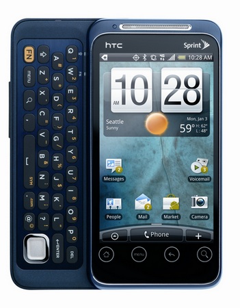 Android on Sprint Htc Evo Shift 4g Android Phone With Qwerty Keyboard  Video