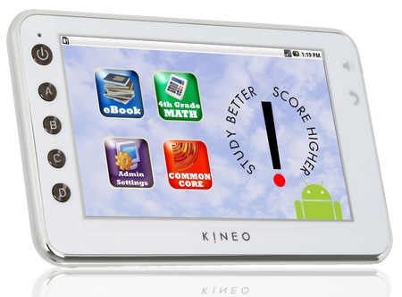 Brainchild Kineo Android Tablet e-book reader