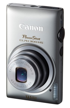 Canon PowerShot ELPH 300 HS digital camera silver Canon PowerShot ELPH 300 HS digital camera silver
