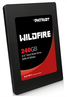 Patriot Memory Wildfire series SSD with SandForce SF-2200 Controller