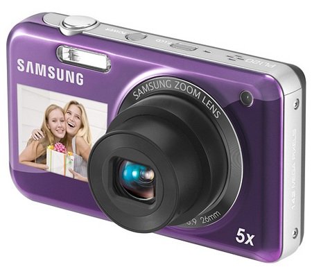 Samsung DualView PL120 dual screen camera