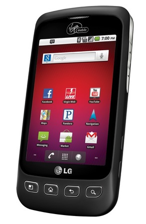 Virgin Mobile LG Optimus V Android Phone