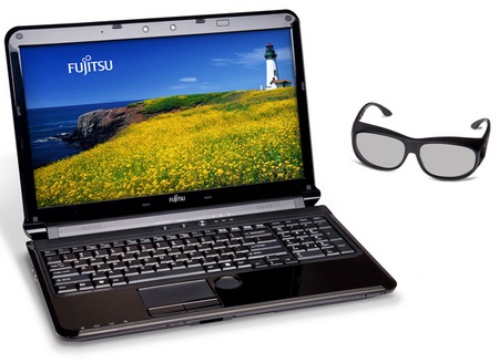 Fujitsu LifeBook AH572 Notebook with 3D Support.