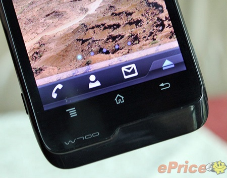 K-Touch W700 Tegra 2 Android Phone from China android buttons