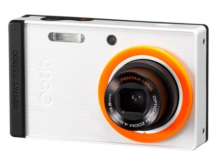 Pentax Optio RS1500 Customizable Camera white