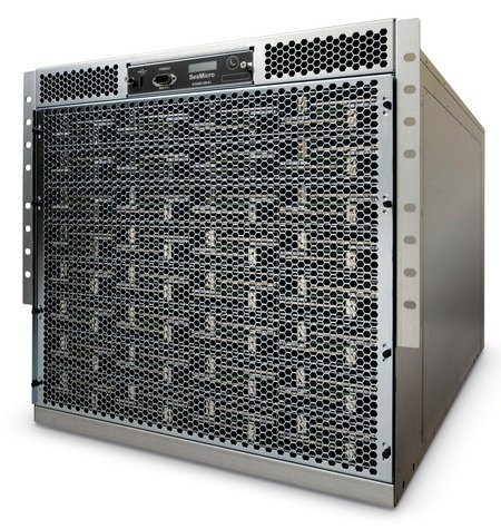 Seamicro SM10000-64 Server with 256 64-bit Intel Atom N570 Processors Seamicro SM10000-64 Server with 256 64-bit Intel Atom N570 Processors