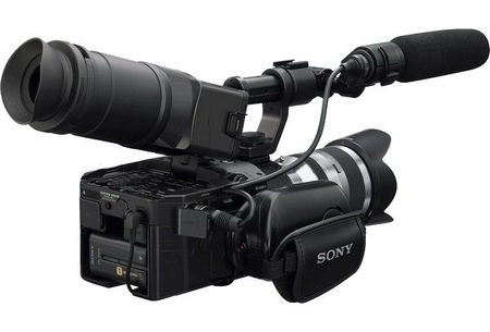 Sony NXCAM HD NEX-FS100 Super 35mm Full HD Camcorder 1