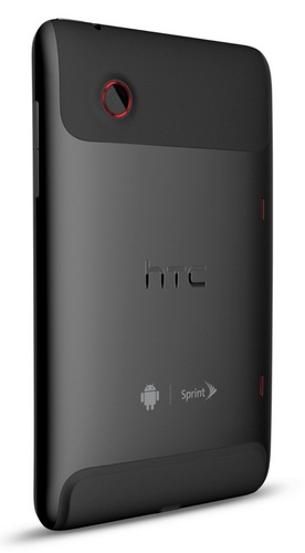Sprint HTC EVO View 4G Android Tablet back
