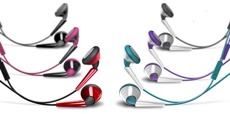 iSkin earTones Earphones with FlexFit flexible neck