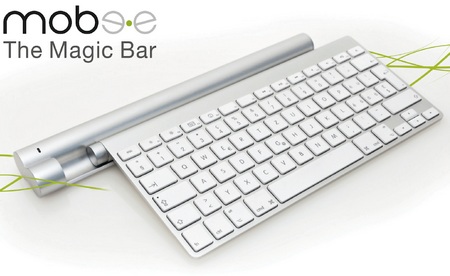 Mobee Magic Bar Inductive Charge for Apple Bluetooth Keyboard and Magic Trackpad