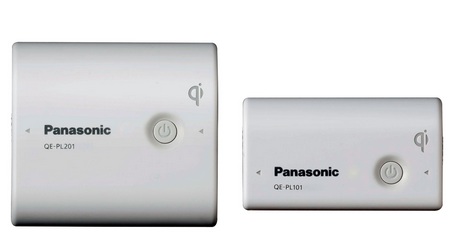 Panasonic Charge Pad QE-PL201-W and QE-PL101-W Qi-capable portable battery