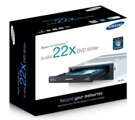 Samsung SH-222AB 22x DVD Writer